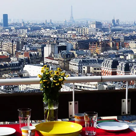 Apartment Centre, Gorgeous Panorama, Terrace, Design Paris