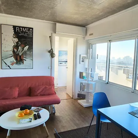 Apartment Centre, Gorgeous Panorama, Terrace, Design Paris