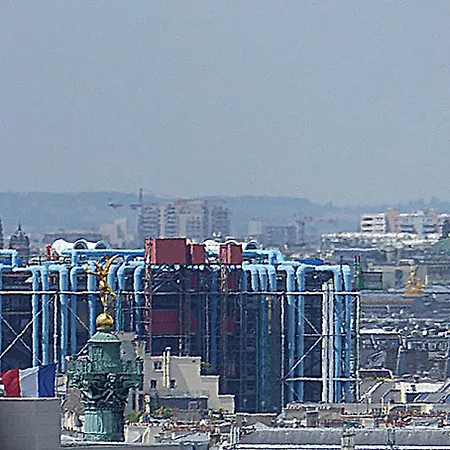 Apartment Centre, Gorgeous Panorama, Terrace, Design Paris