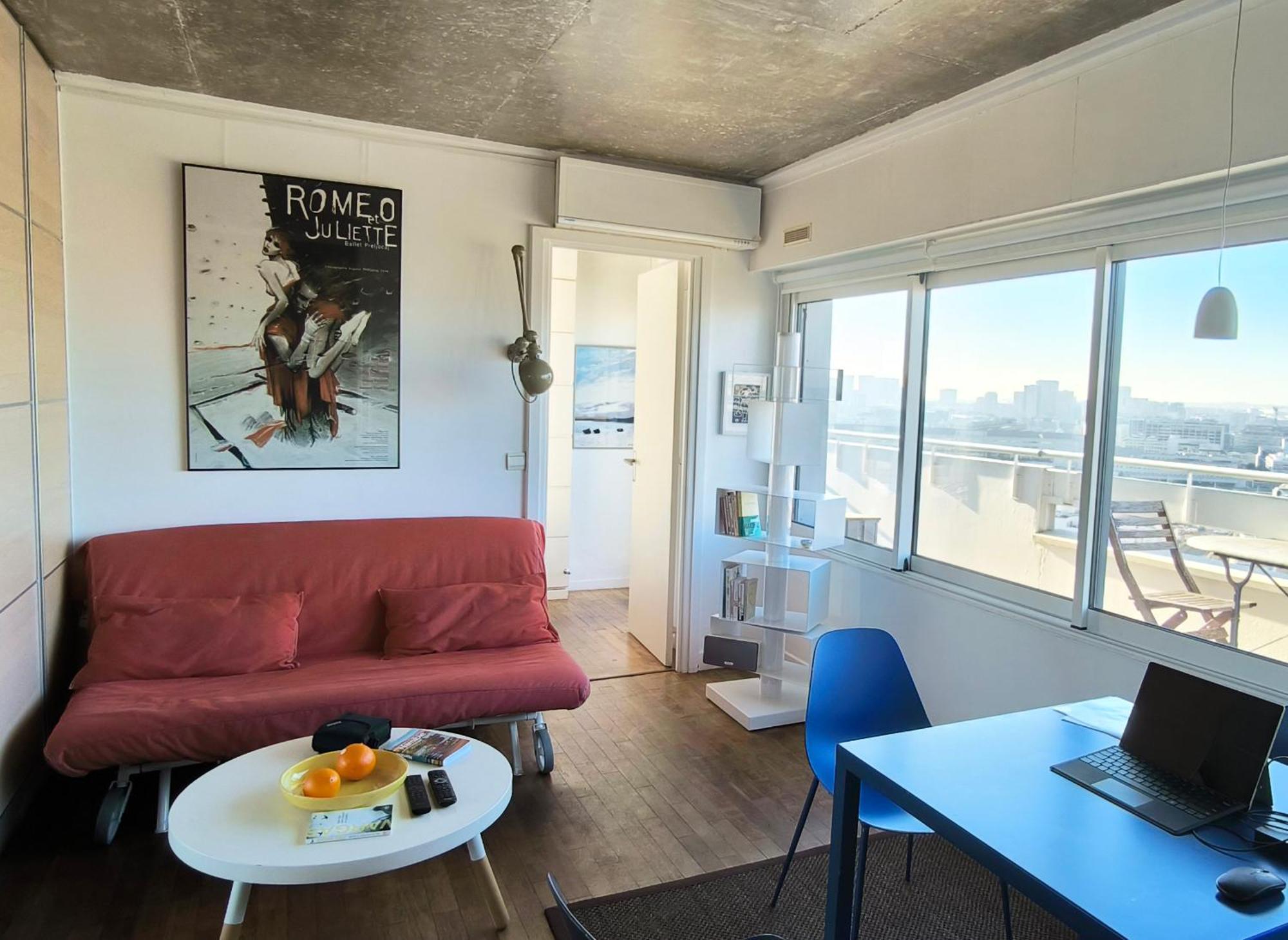 Apartment Centre, Gorgeous Panorama, Terrace, Design Paris